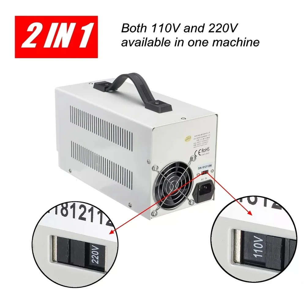 

New LONG WEI PS-3010DF 110V/220V Digital Display DC Power Supply 30V 10A Adjustable LED Switching Regulated 5V 2A USB Power Supp