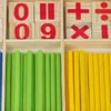 Children Learning math Wooden Educational Toys Digital Stick Montessori Teaching Aid Mathematics Enlightenment Knowledge 5