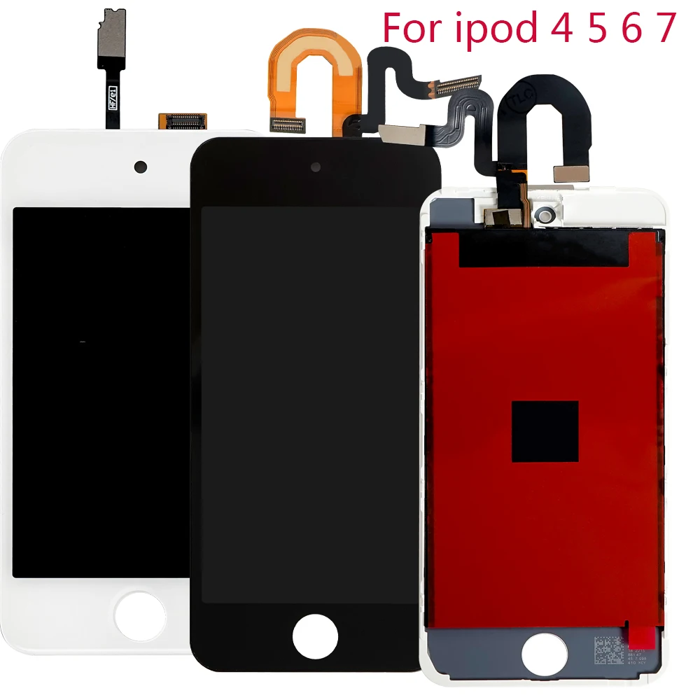 

Sinbeda AA Quality For iPod Touch 4 5 6 6th LCD Touch Panel Glass Sensor Digitizer Assembly For iPod Touch 5 5th LCD Display