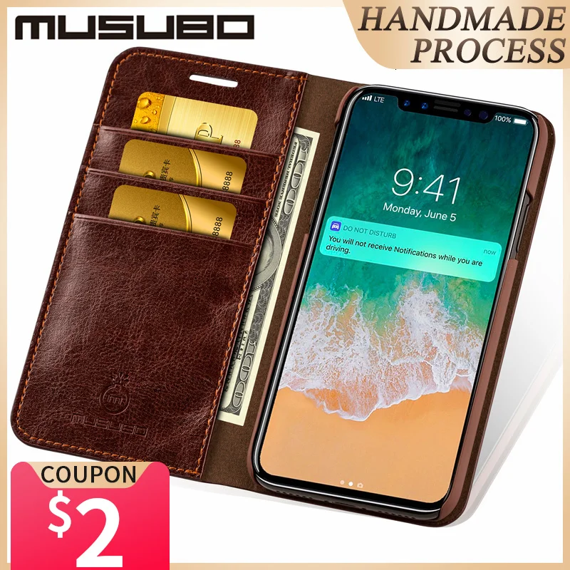 Musubo кожаные чехлы для iphone 11 Pro XS MAX Роскошный кошелек сумка телефона чехол x 8 Plus 7 6s 6