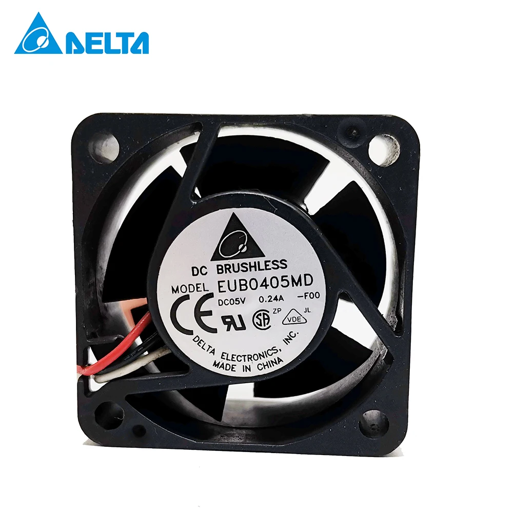 for DELTA EUB0405MD Mute Switch fan DC5V 0.24A 40×40×20mm 3wire