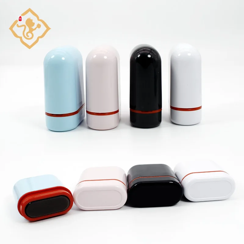 Photosensitive signature stamp DIY your cartoon name stamp DIY Scrapbooking diary Card Wedding Decoration10*30mmm