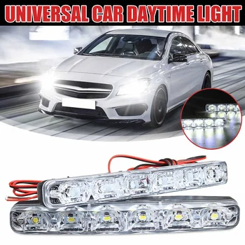 

Pair Universal 12V 12LED Car Daytime Running Lights DRL Auto Day Lamp Fog Light Waterproof