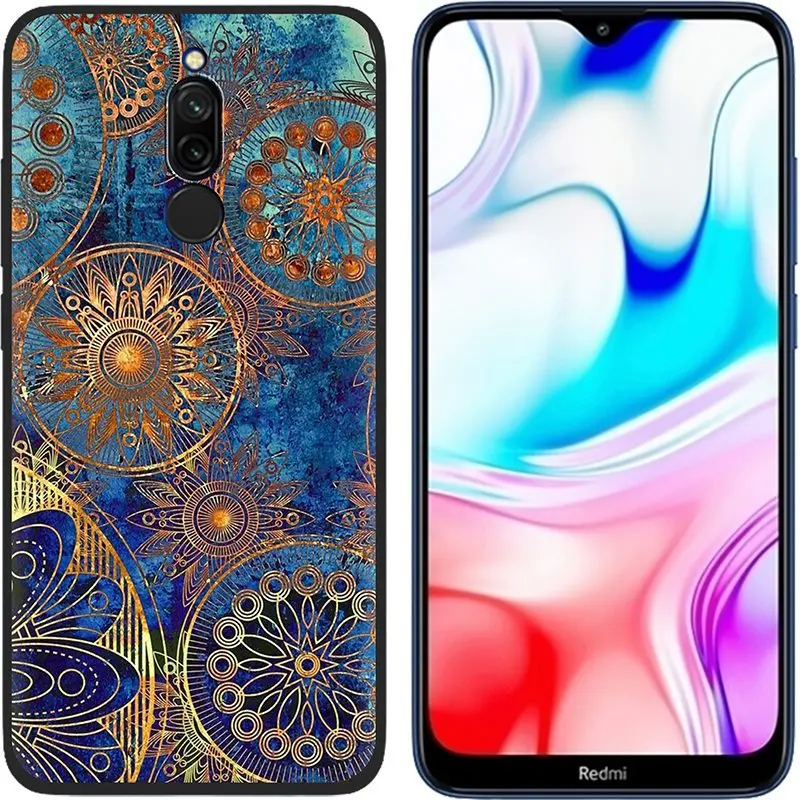 Мягкий силиконовый чехол для Xiaomi Redmi 8, чехол s 6,22 '', черный бампер, чехол, милый мультяшный чехол для телефона s, чехол для Xiaomi Redmi8 8A 8 A - Цвет: 7