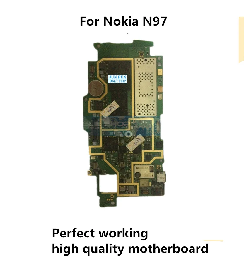 

Full Working Unlocked used For Nokia N97 WIFI Motherboard Mainboard Logic Mother Board MB Plate