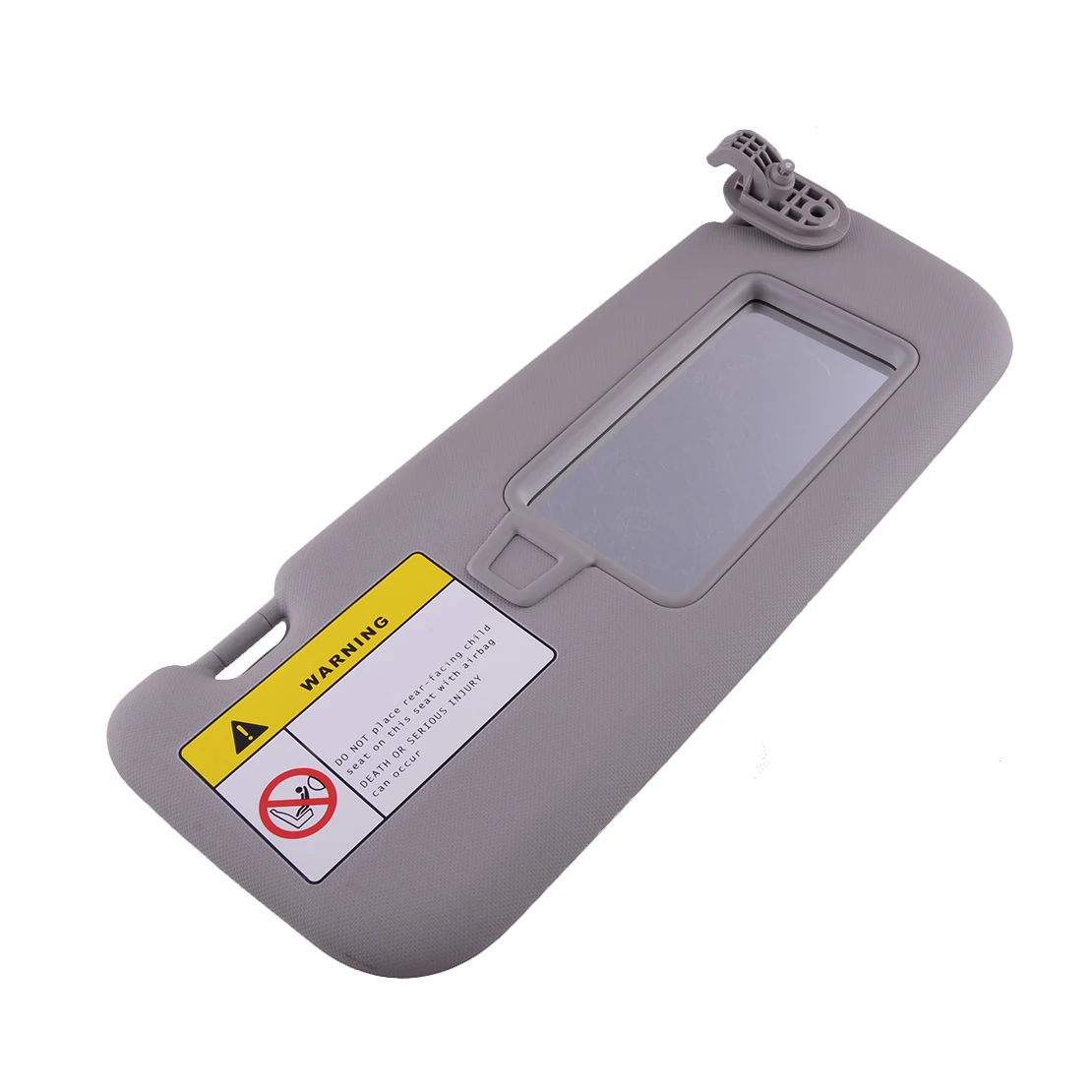 Grey Car Front Right Passenger Side Sun Visor With Makeup Mirror Fit