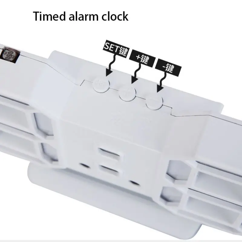 New 3D Digital Alarm Clock Simple Fashion Led Electronic Clock Living Room Usb Wall Clock