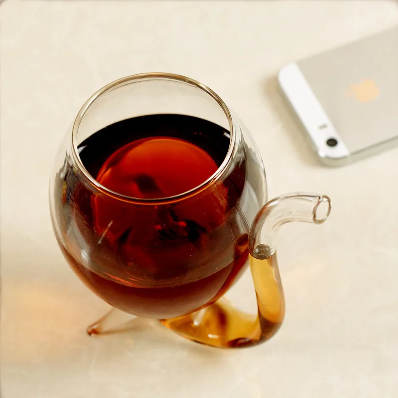 Хрустальный стакан для виски 300 мл чашка вина с вампиром боросиликатная