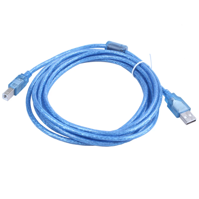 10 футов 3 м USB 2,0 A к B папа m/M принтер печать высокоскоростной кабель Шнур штекер сканер