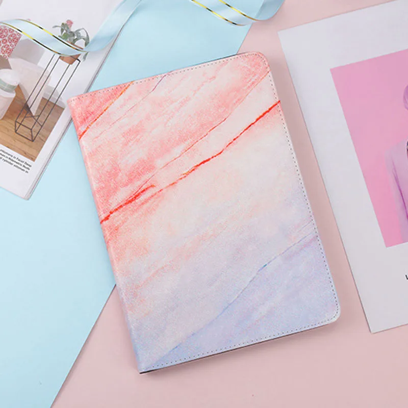 Case For ipad Pro 11 inch 2018 Ultra-thin marble painting Folding Folio Stand protective Cover For Apple ipad Pro 11 Smart Case (4)