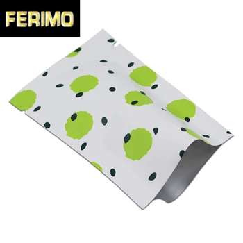 

3 Colors Dots Open Top Pure Aluminum Foil Packing Bag Heat Seal For Candy Snack Vacuum Food Storage Package Mylar Pouch Bags