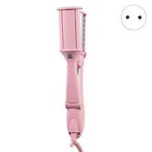 Вращающаяся щетка для завивки, быстрый выпрямитель для волос, выпрямление, парикмахерские инструменты, электрические щипцы для завивки и выпрямления, EU Plug