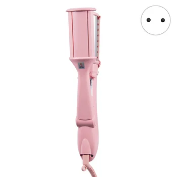 

Rotating Curling Brush Fast Hair Straightener Straightening Hairdressing Tools Electric Curling and Straightening Iron EU Plug
