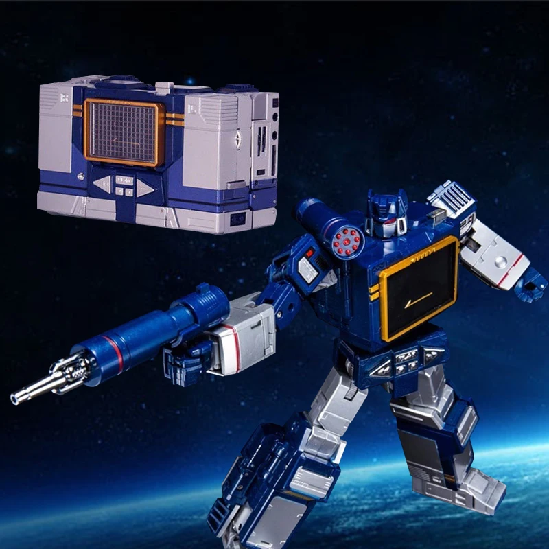 

Transformation THF THF-01J Soundwave Tape walkman Master Piece MP13 Anime Action Figure Oversize Alloy Figure Robot Kids Toy