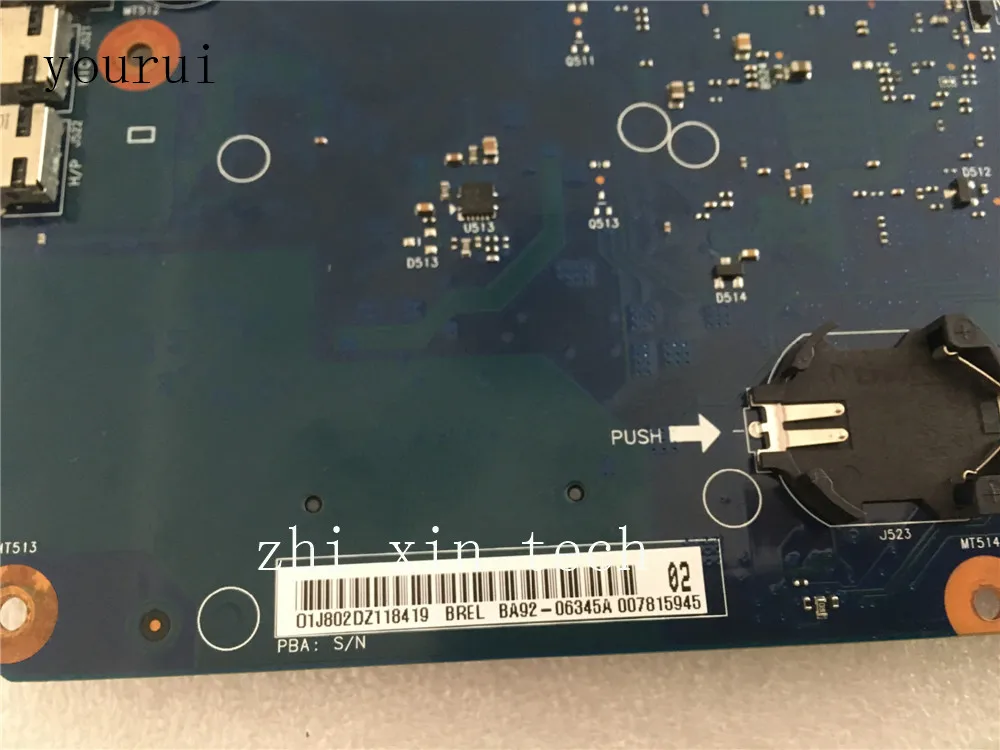 Yourui для samsung R530 Материнская плата ноутбука BA92-06345A BA92-06345B DDR3 тест ОК