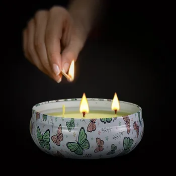 

Fashion Non-toxic Wax Plant Creative Environmentally Friendly Soy Wax Plant Essential Oil Smokeless Fragrant Scented Candle