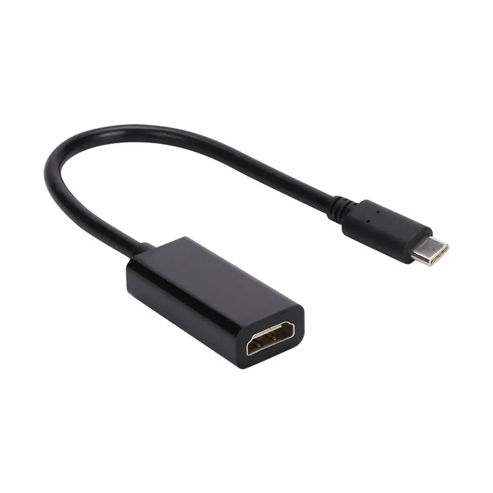 USB-C к HDMI адаптер 4K 60Hz Тип C 3,1 мужчина к HDMI Женский Кабельный адаптер-переходник для MacBook samsung S8 Plus huawei P20 FS