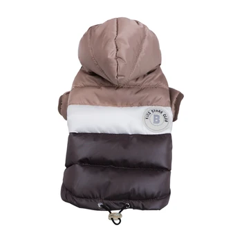 

Pet Dog Jumpsuit Thickening Cotton Puppies Body Winter Pets Clothes Pet Warm Down Jacket for Dogs