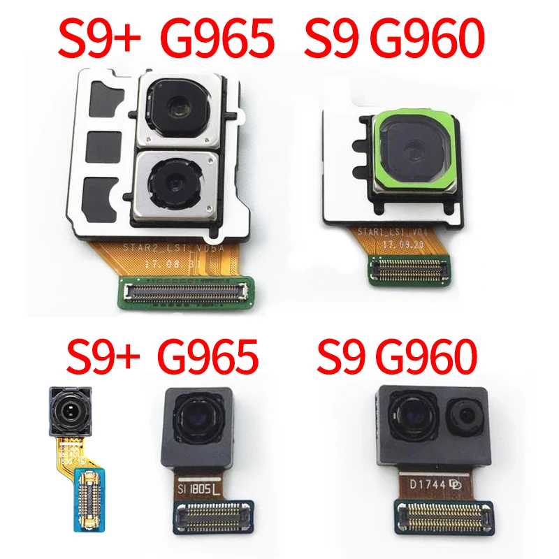 Модуль задней камеры гибкий кабель для Samsung Galaxy S9 Plus G960F G960U G965F G965U распознавание