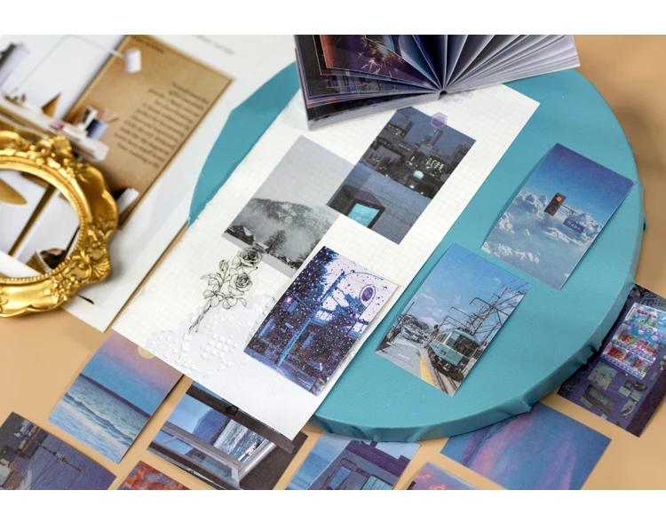 Warm 50pcs/lot INS Natural Scenery Stationery Stickers Aesthetic Travel Book Cute Craft Diary Ablum Bullet Journal Scrapbooking Warm 50pcs/lot INS Natural Scenery Stationery Stickers Aesthetic Travel Book Cute Craft Diary Ablum Bullet Journal Scrapbooking