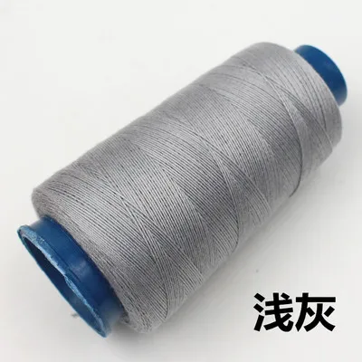 Light Gray 20 S/3 высокоскоростная катушка многоцветная швейная нить 1400Y промышленная швейная нить для машины, используется: плотная ткань/Деним/джинсы/холст - Цвет: Light Gray