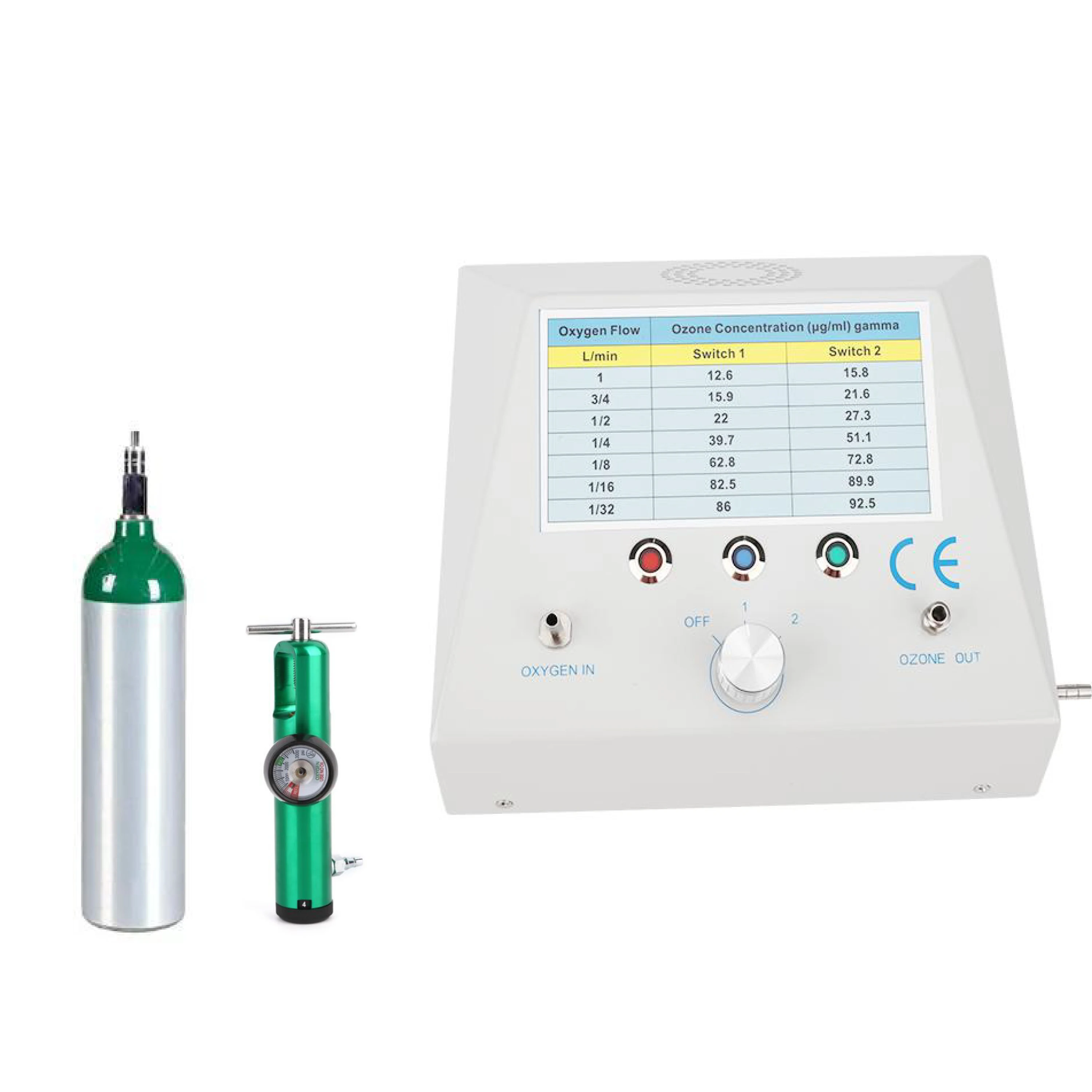 Description Picture 4 of itemQualified Ozono Medical Generator Ozone Therapy Device For Ozone Treatment