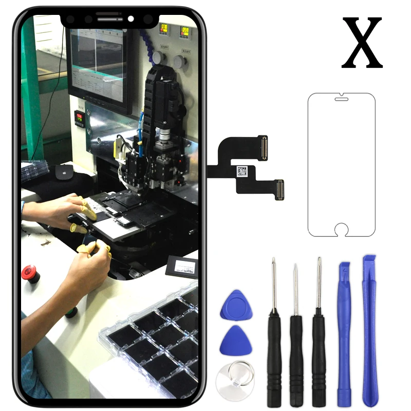 

For iphone X XR XS XS Max LCD Display For Tianma AMOLED OEM LCD With Digitizer Alibaba Express For iphone X LCD Screen Assembly