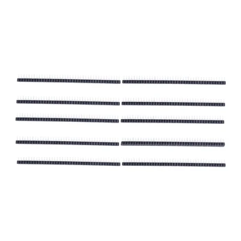 

10 PCS SIP Single Row 40 Pin 0.1inch Socket Connector Strip