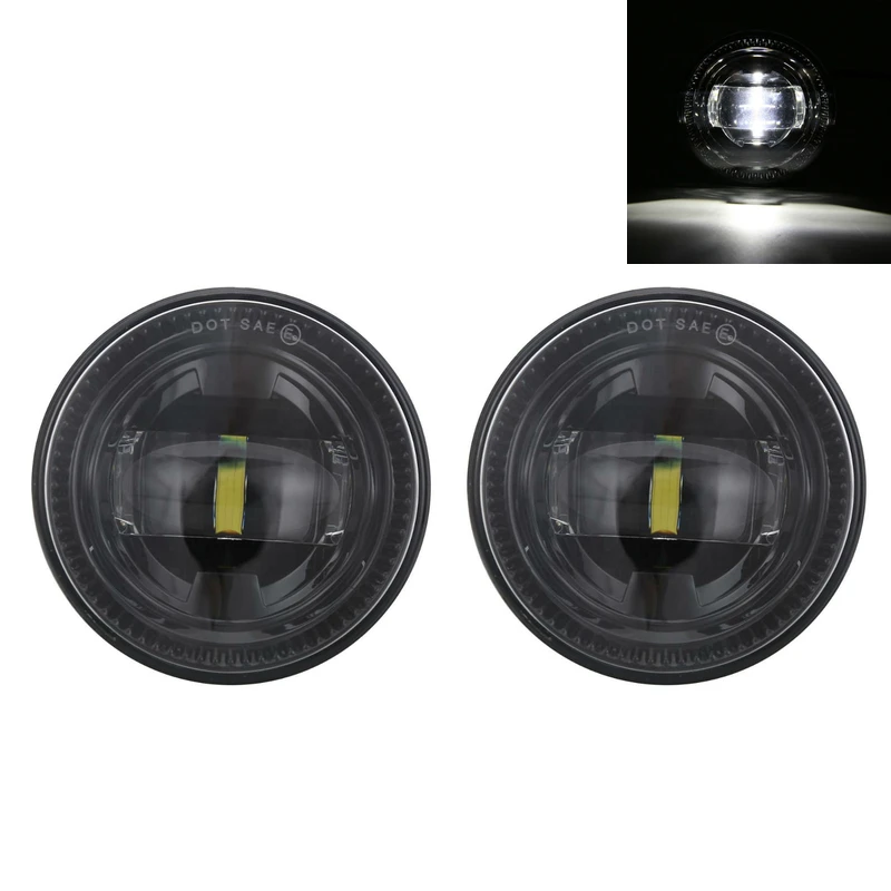 

2PCS 30W LED Fog Lights Assembly Kit Waterproof LED Passing Lamps for Ford Expedition 2007-2015