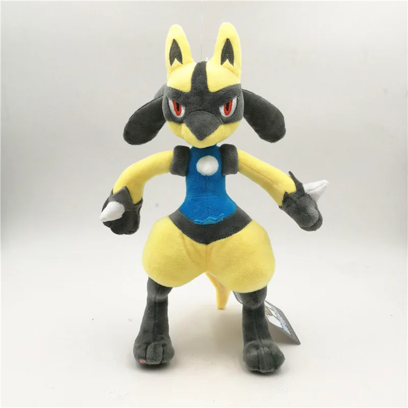 Покемон 25 см 30 см Lucario плюшевые игрушки мягкие куклы мягкие дети подарок