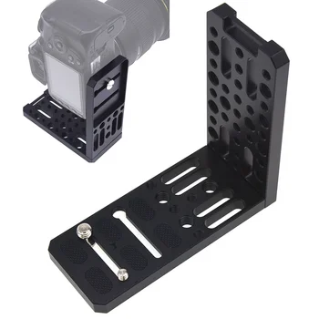 

3/8" 1/4" Screw L-Bracket Plate Vertical Video Recording Tool LHB99