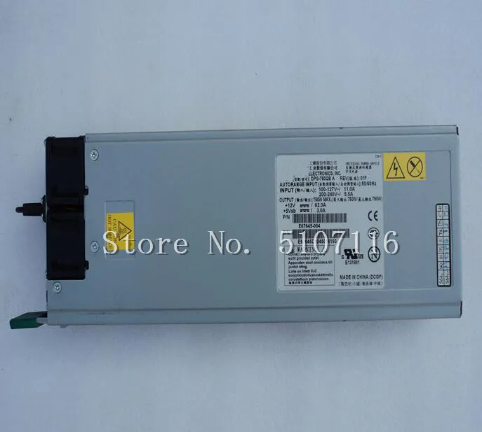 Для DPS-750QB A SR2600UR 750 Вт блок питания будет полностью протестирован перед отправкой
