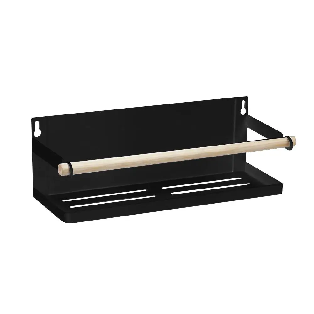 Magnetic Refrigerator Spice Steel Rack Kitchen Spice Jars Shelf Paper Towel Hang Holder Food Storage Shelves Organizer