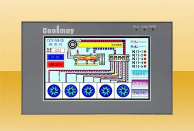 

2-in-1 HMI/PLC 5 inch 800*480 Touch Panel FX3G FX3U FX3S 24MR 24MT Analog input output customizable