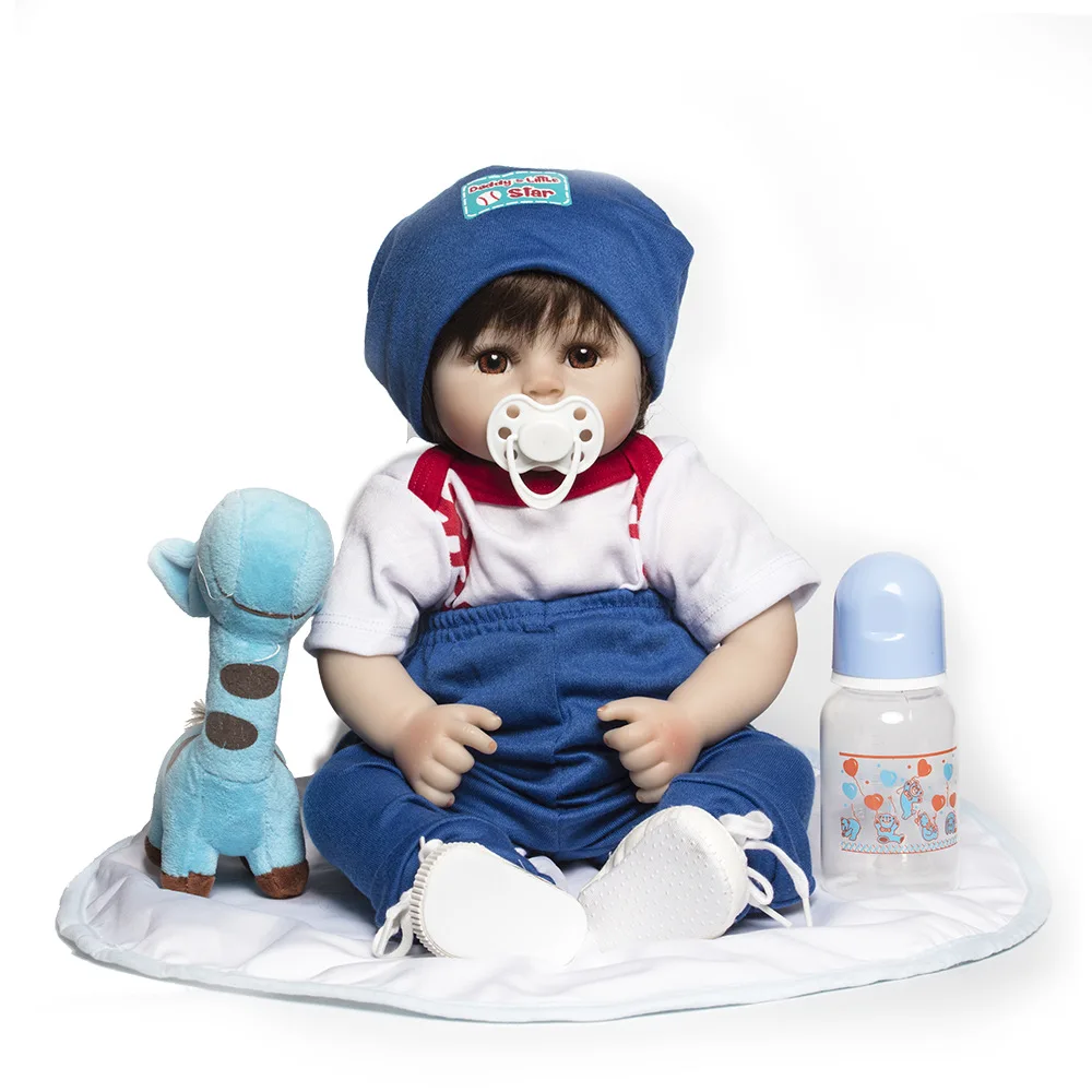 

Model Infant Doll Rebirth Doll Toy Doll SILICONE Reborn Doll 18 ''48 Cm