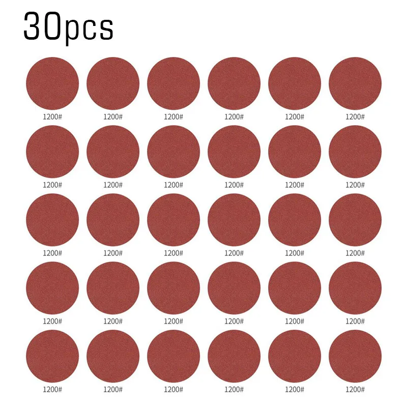 30 шт. 125 мм Шлифовальные бумаги 1000/1500/2000/3000/5000/7000 аксессуары для балок