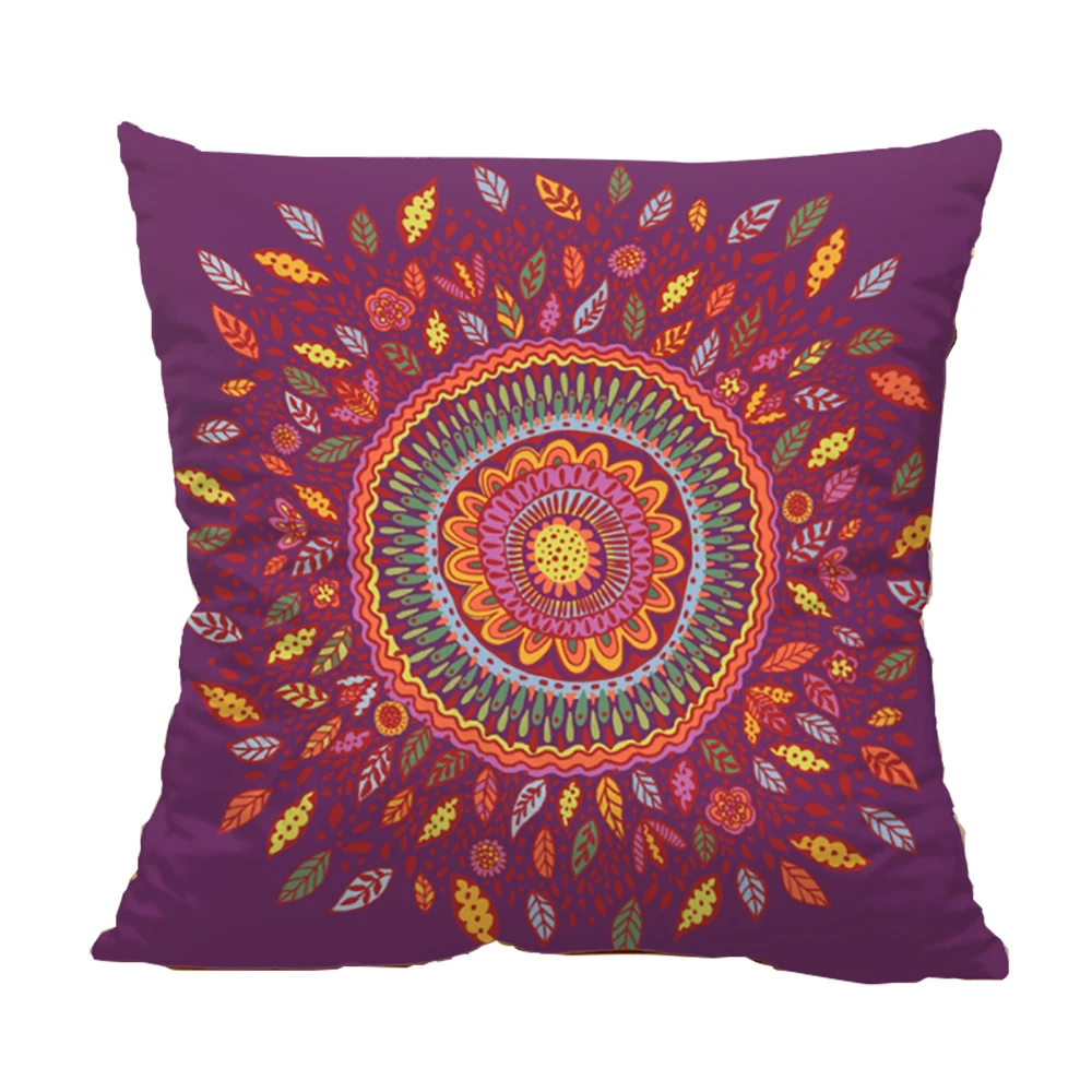 Личи Пейсли с напечатанным узором цветов наволочка красочные полиэстер 45x45 см наволочка для спальни дома офиса