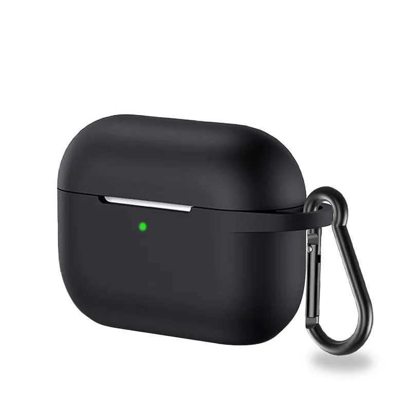 Силиконовый чехол для Apple AirPods Pro Чехол против падения водонепроницаемый защитный чехол для AirPods Pro 3 коробка для наушников с брелоком