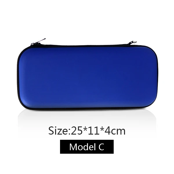 C-Blue Оригинальная сумка для хранения Aun для проектора D5/s D6s D7, водонепроницаемая, внутренняя амортизация, прочная защитная сумка - Цвет: C-Blue