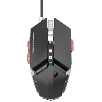 

Professional G50 Full Speed Photoelectric braided Wired Gaming Mouse 10 Buttons With 4000DPI For PC Computer