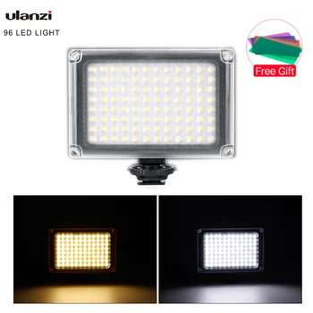 

Ulanzi 96 DSLR LED Video Light On Camera Photo Studio Lighting Hot Shoe LED Vlog Fill Light Lamp for Smartphone DSLR SLR Cameras