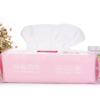 

Face Clean Non-woven Cotton Disposable Cosmetics Towel Paper 80PC Household Paper Towels Bathroom Kitchen Towel