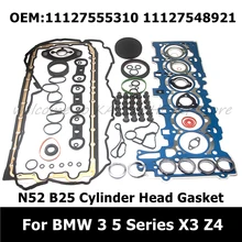 Kit de réparation de joint de culasse, accessoires de voiture pour BMW série 3 5 X3 Z4, 11127555310 11127548921 N52 B25 2.5T