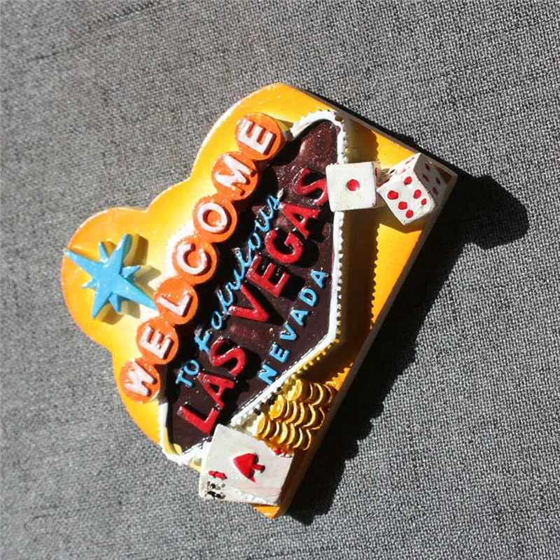 Lychee Las Vegas Scenic холодильник магнитная наклейка знаменитый пейзаж магнит на холодильник современные украшения для кухни