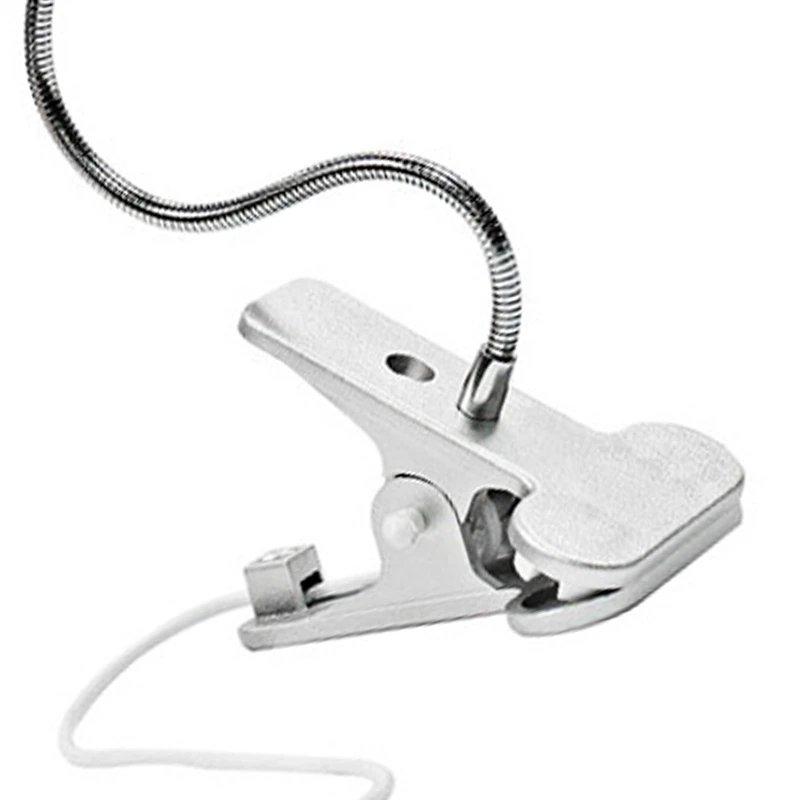 Usb Led Настольная лампа с зажимом, Гибкая Настольная лампа для прикроватной тумбочки, чтения книг, учебы, работы в офисе, детский ночной Светильник