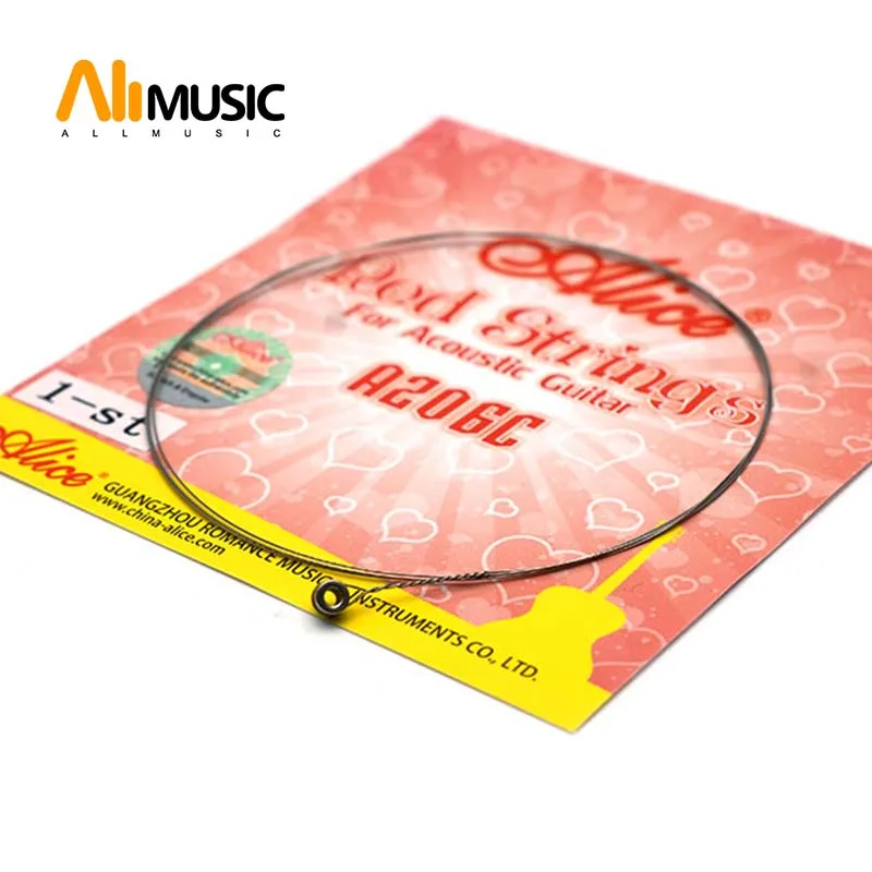 

10PCS Alice A206C-L 1st E String .012 First 2nd 2B String .016 Second String 3rd String .024 Third String for Acoustic Guitar