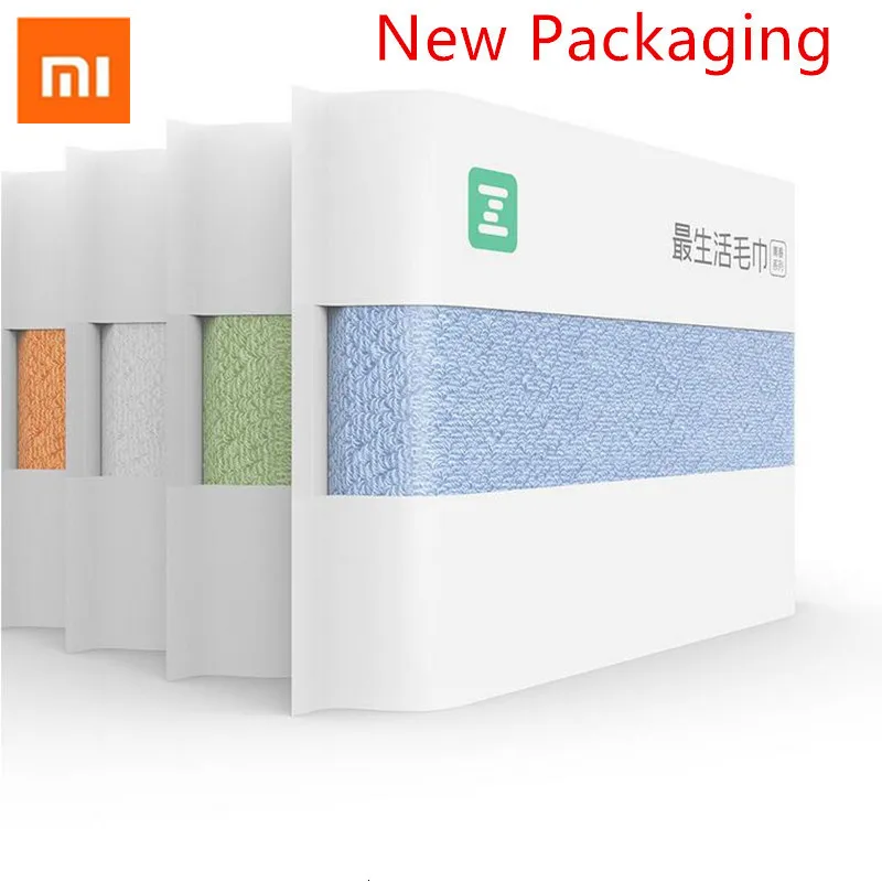 Xiaomi обновленное антибактериальное полотенце из полиэфира 100% хлопковые