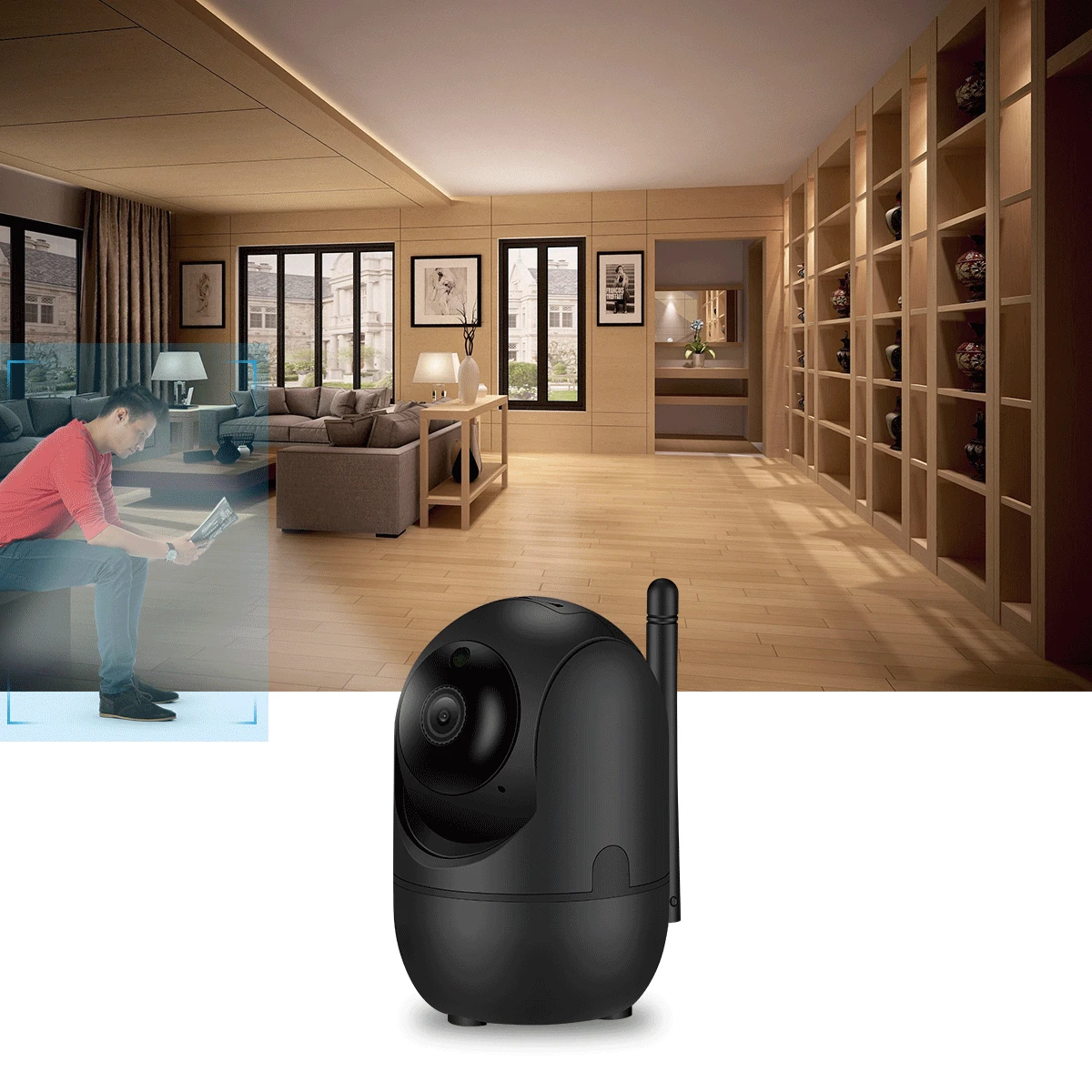 Besder 1080P Автоматическое отслеживание PTZ AI IP камера WiFi Облачное хранилище CCTV домашнее наблюдение WiFi камера двухстороннее аудио ИК Ночное Видение