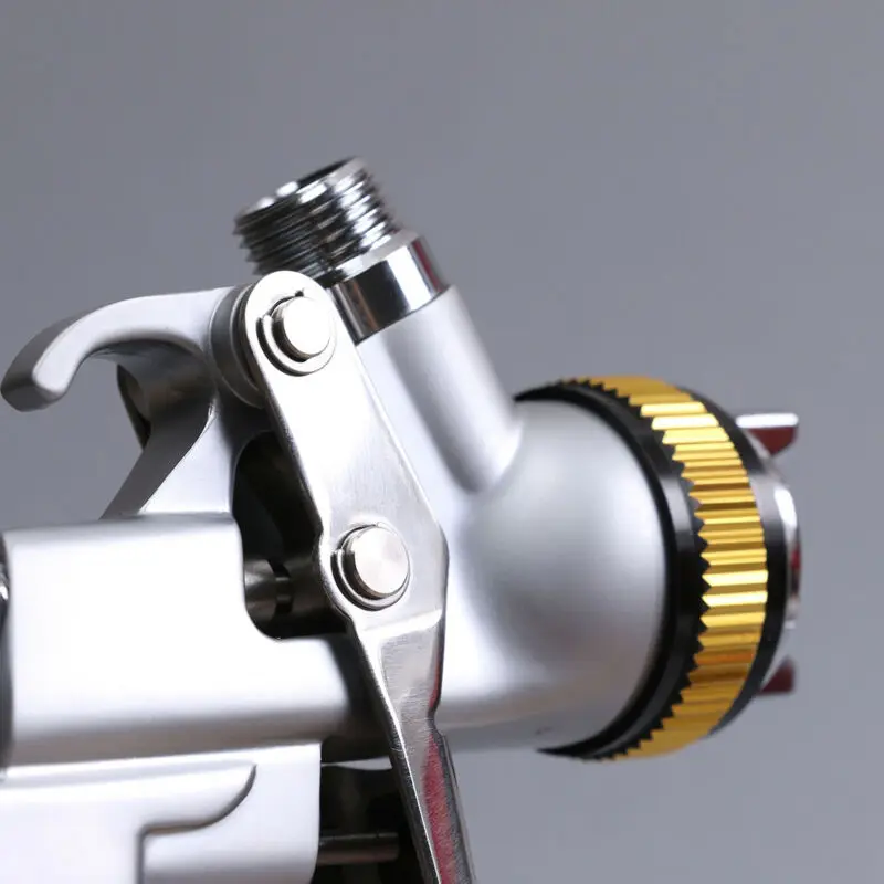 

600ml HVLP Spray Gun Kits Gravity Feed Car Paint 150mm-250mm 2.0-2.5 Bar