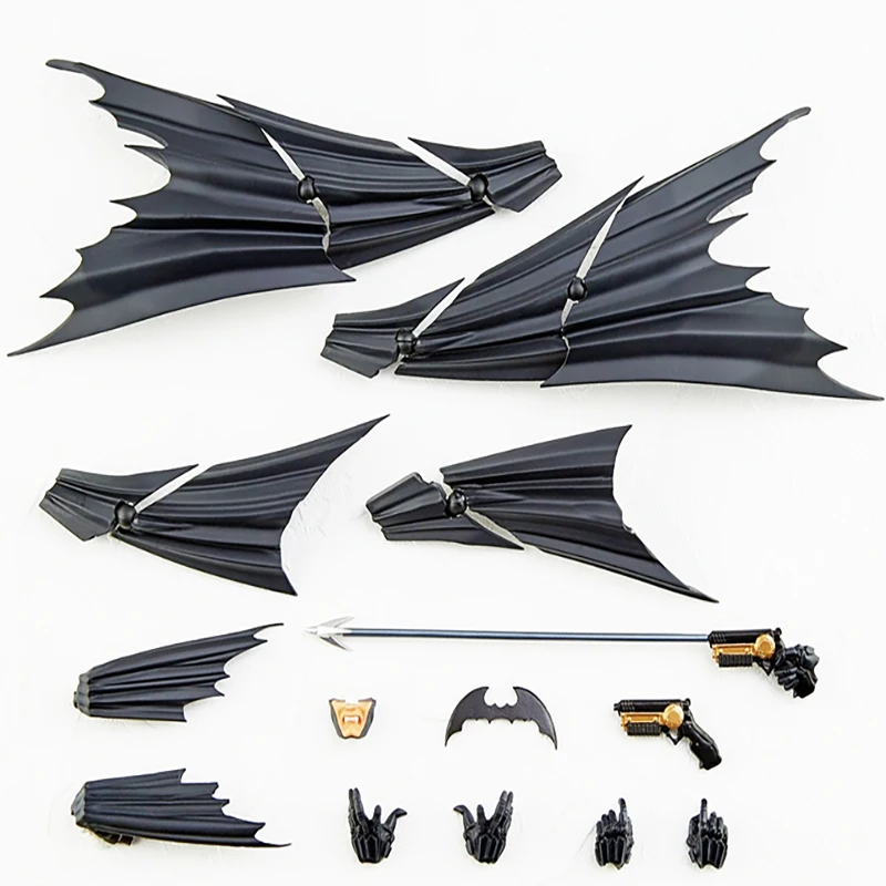  Revoltech Series Batman DC Comic Justice League Super Hero Dark Knight Action Figure Collectable To